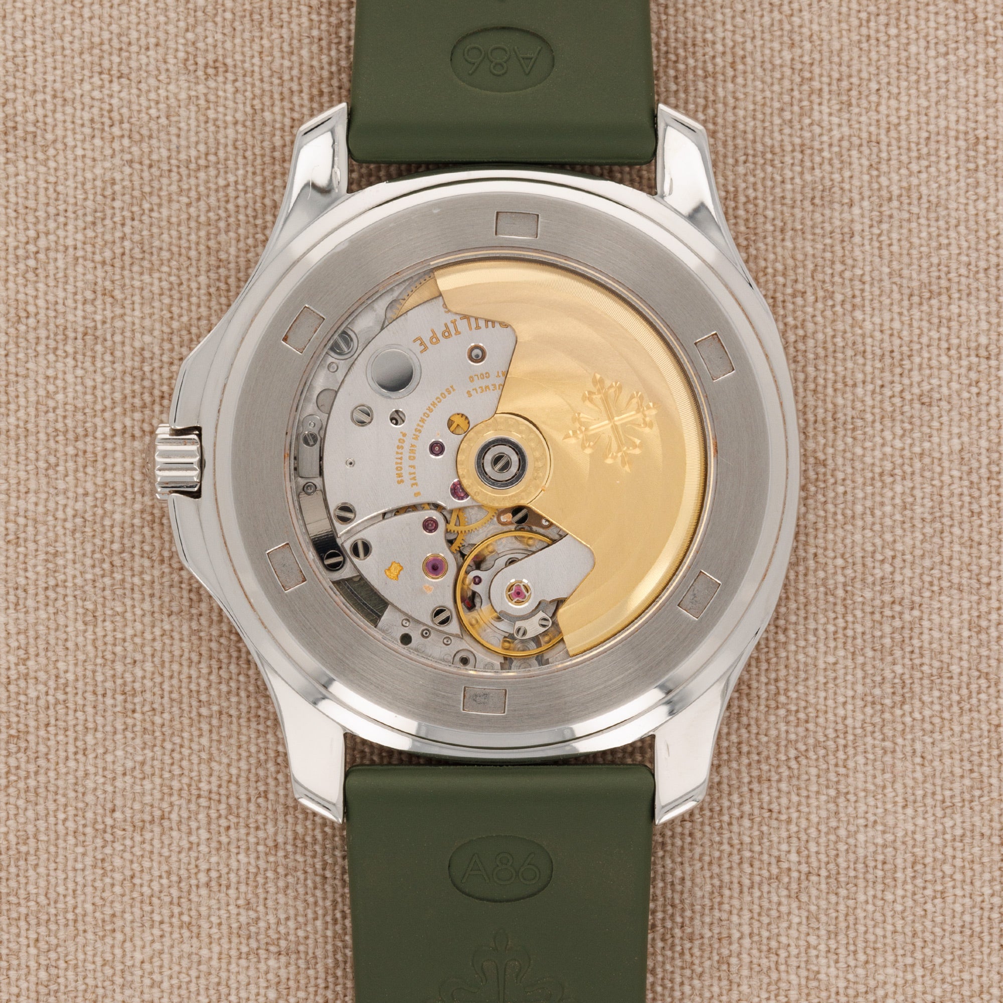 Patek Philippe - PATEK PHILIPPE STEEL AQUANAUT REF 5065 - The Keystone Watches