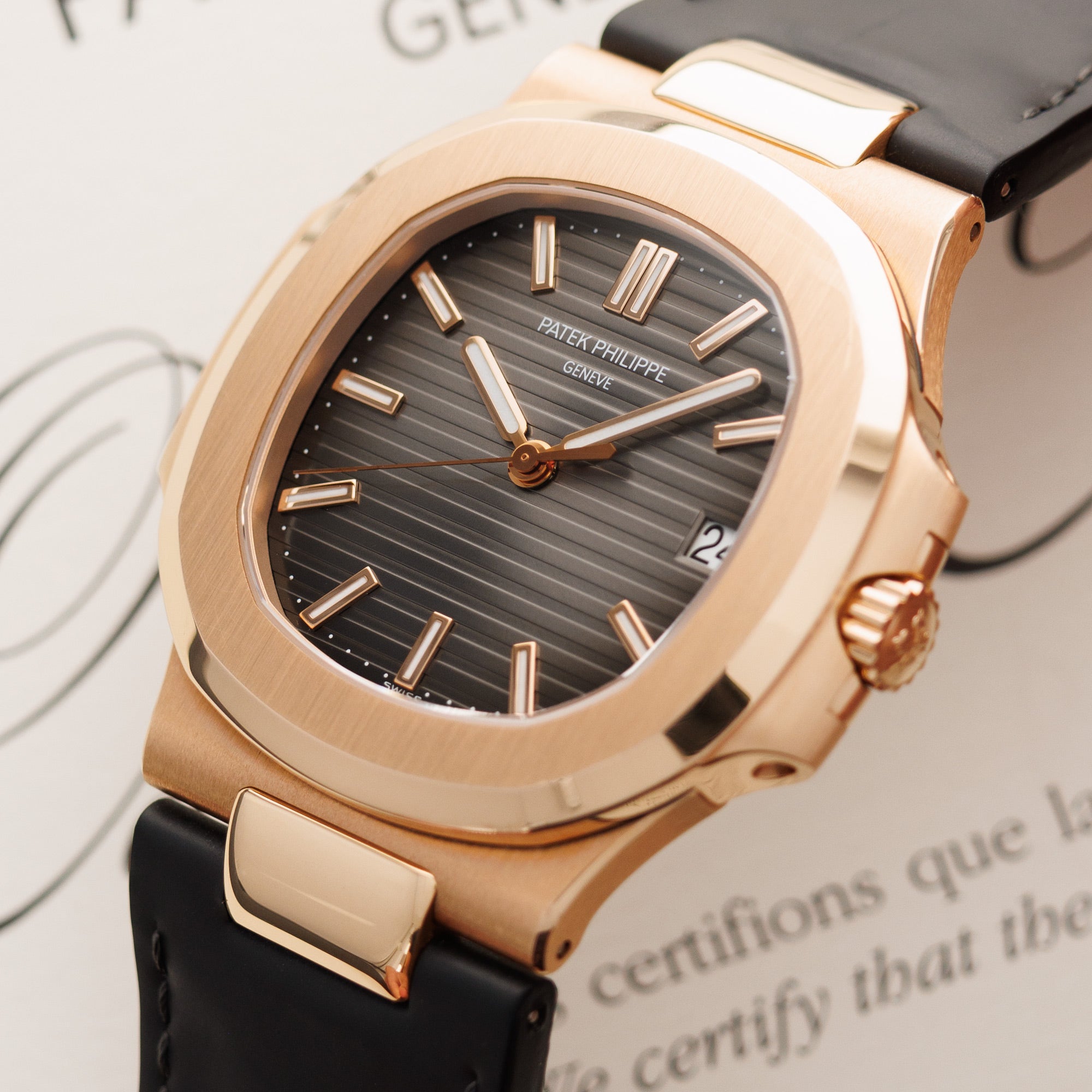 Patek Philippe - Patek Philippe Rose Gold Nautilus Ref. 5711 - The Keystone Watches