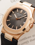 Patek Philippe - Patek Philippe Rose Gold Nautilus Ref. 5711 - The Keystone Watches