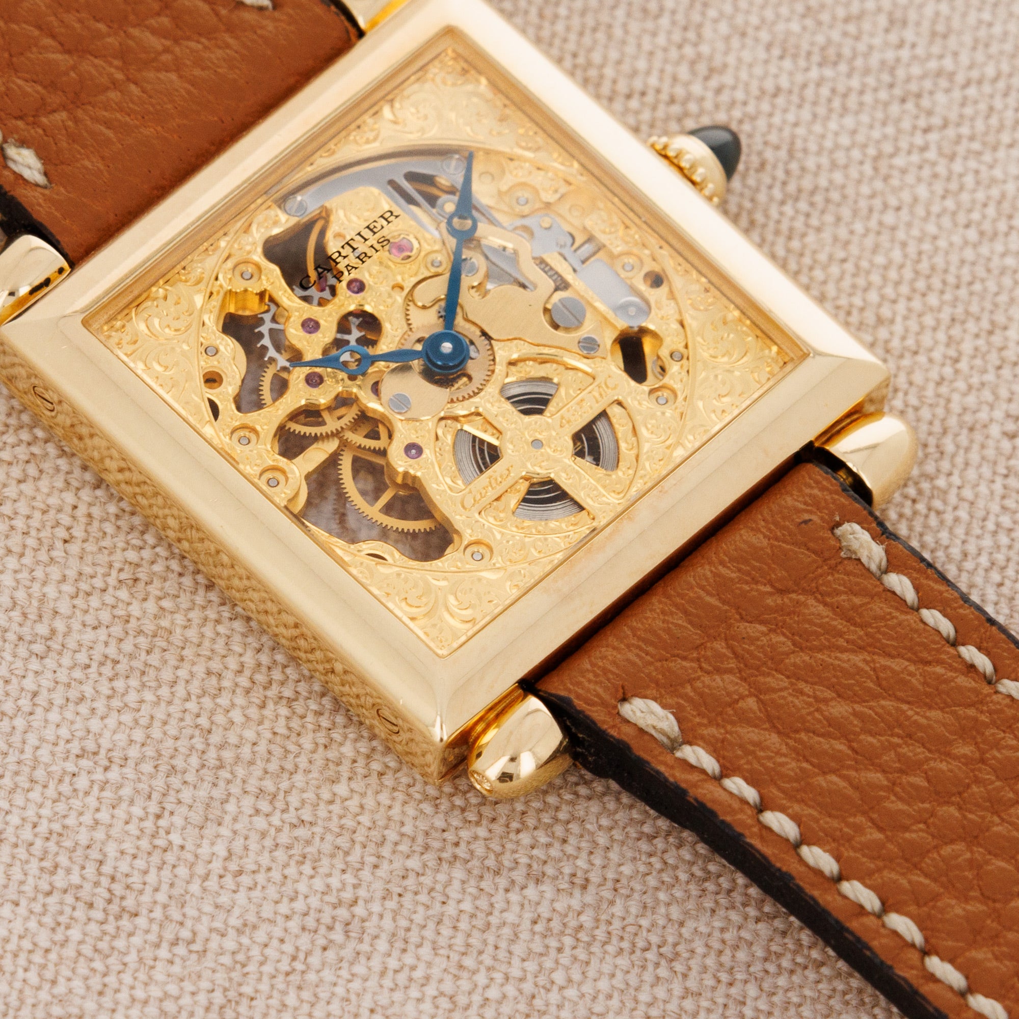 Cartier - Cartier Yellow Gold Tank Obus Carree Watch Ref. 2380, CPCP Edition of 100 Pieces - The Keystone Watches