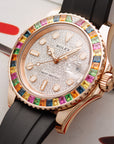 Rolex - Rolex Rose Gold Yachtmaster Ref. 116695SATS - The Keystone Watches