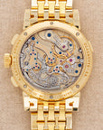 A. Lange & Sohne - A. Lange & Sohne Yellow Gold Datograph Watch Ref. 403.041 on Wellendorf Bracelet - The Keystone Watches