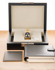 A. Lange & Sohne - A. Lange & Sohne Yellow Gold Datograph Watch Ref. 403.041 on Wellendorf Bracelet - The Keystone Watches