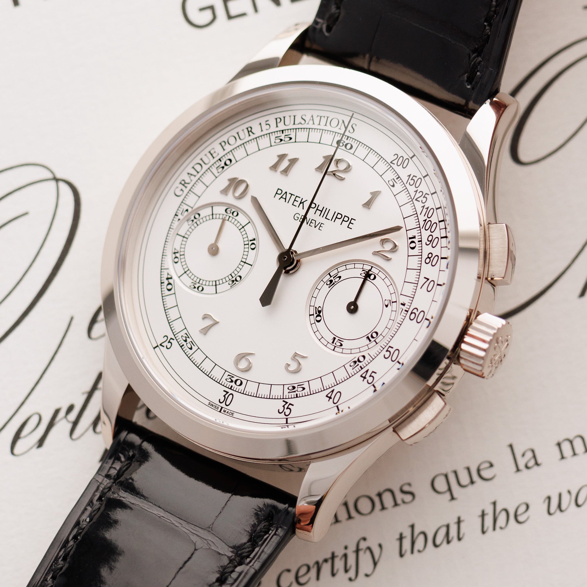 Patek Philippe - Patek Philippe White Gold Chronograph Ref. 5170G - The Keystone Watches