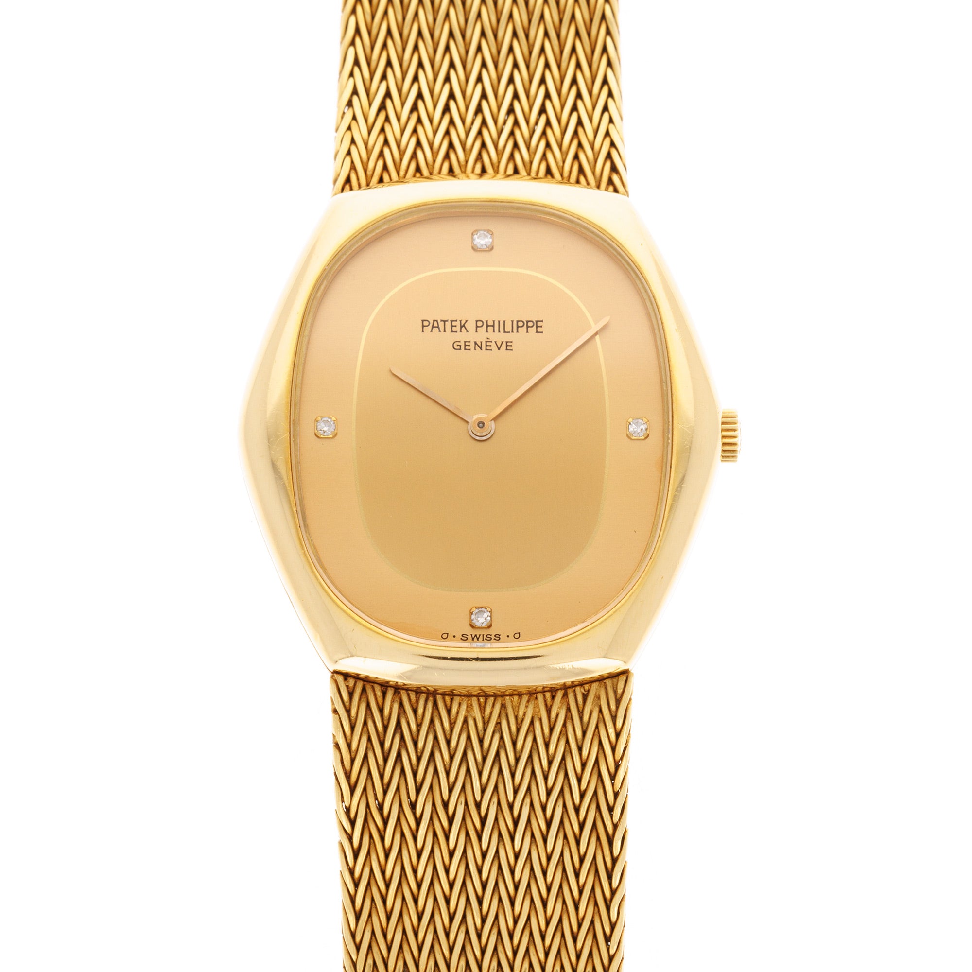 Patek Philippe - Patek Philippe Yellow Gold Vintage Watch Ref. 3858 - The Keystone Watches