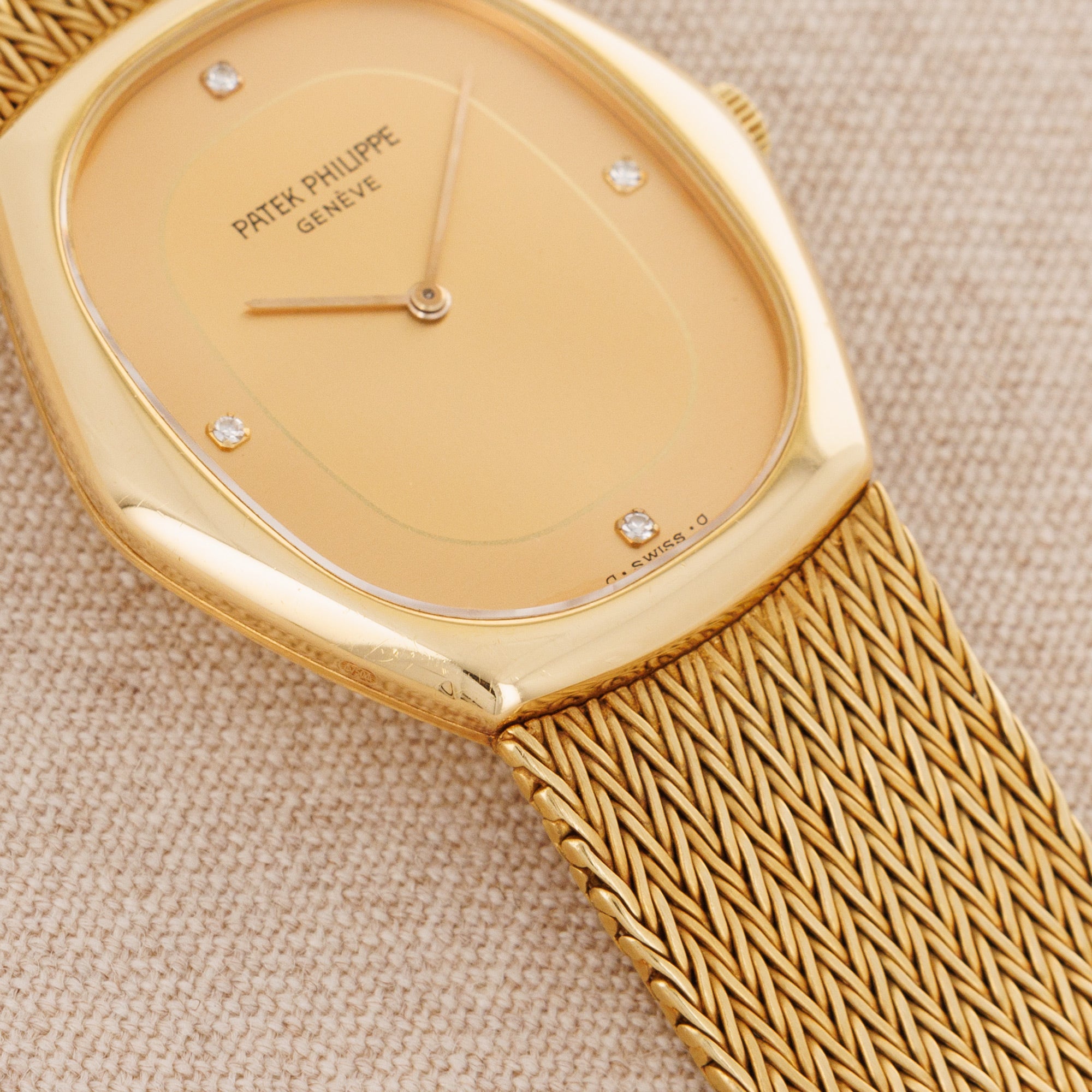 Patek Philippe - Patek Philippe Yellow Gold Vintage Watch Ref. 3858 - The Keystone Watches