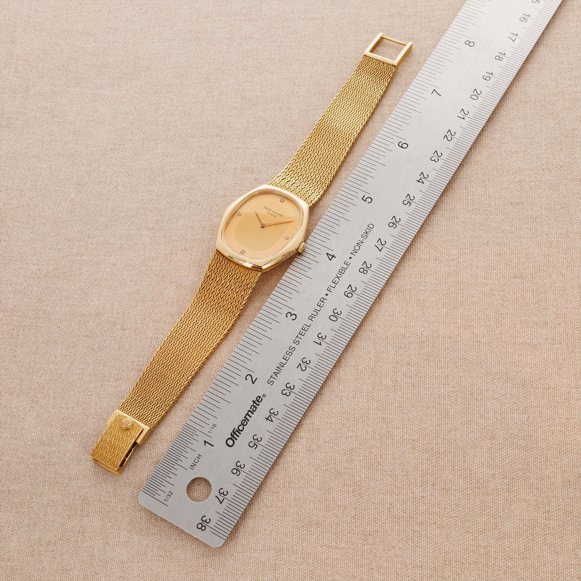 Patek Philippe - Patek Philippe Yellow Gold Vintage Watch Ref. 3858 - The Keystone Watches