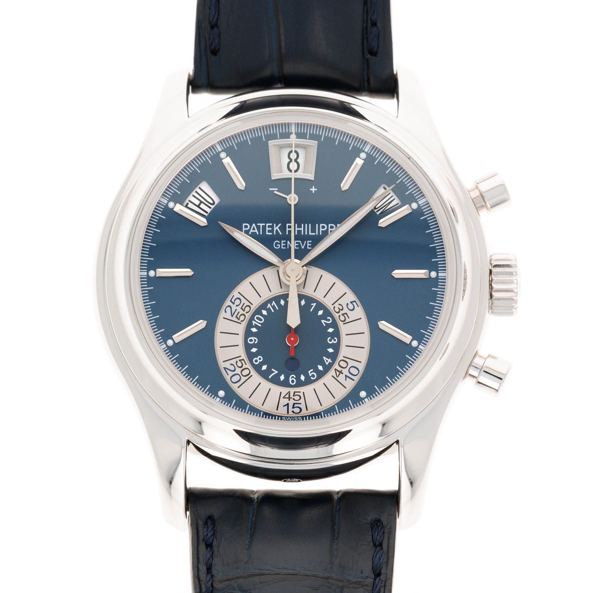 Patek Philippe - Patek Philippe Platinum Annual Calendar Chronograph Ref. 5960P - The Keystone Watches