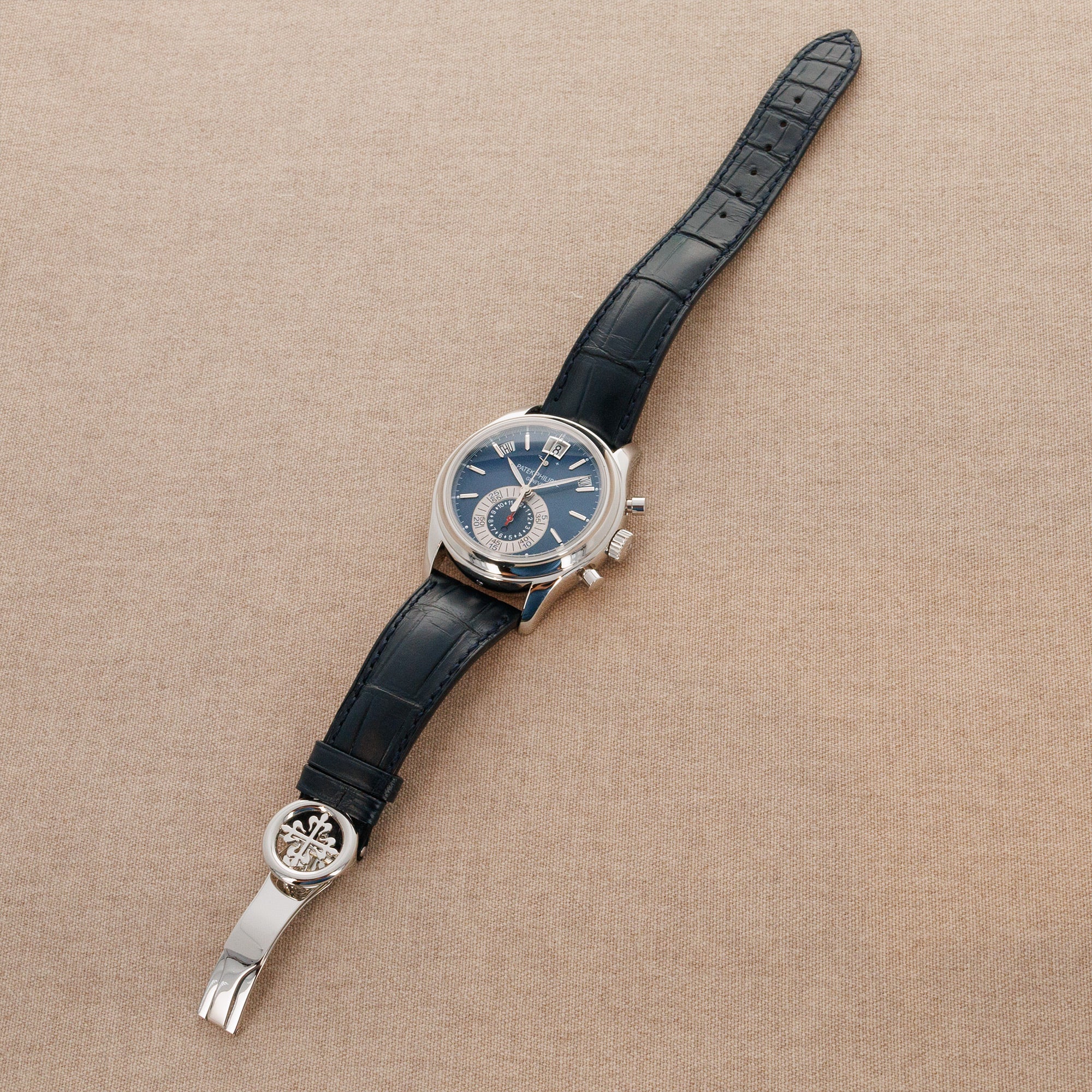 Patek Philippe - Patek Philippe Platinum Annual Calendar Chronograph Ref. 5960P - The Keystone Watches
