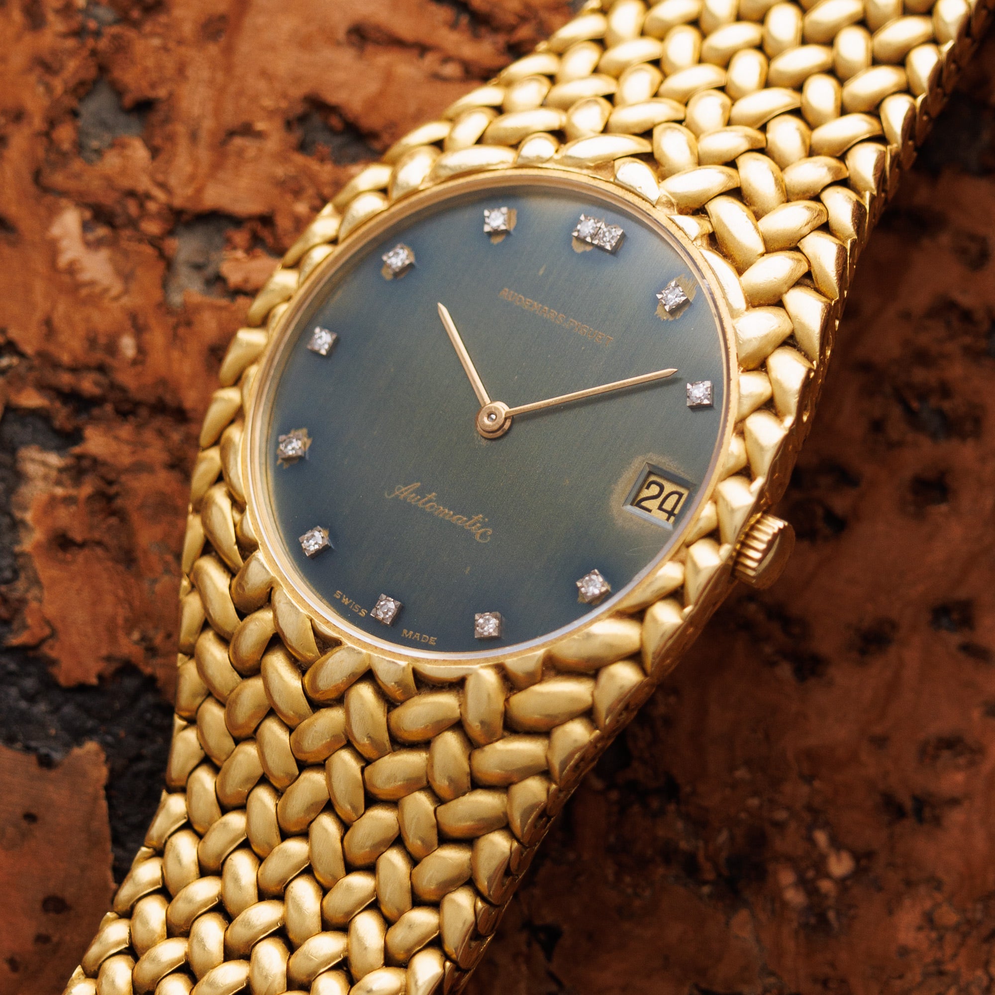 Audemars Piguet - Audemars Piguet Yellow Gold Cobra Ref. 5403 with Attractive Aged Dial - The Keystone Watches