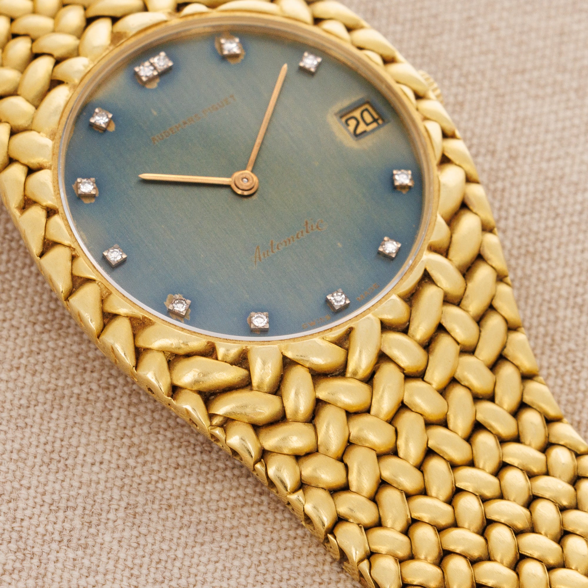 Audemars Piguet - Audemars Piguet Yellow Gold Cobra Ref. 5403 with Attractive Aged Dial - The Keystone Watches