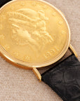 Piaget - Piaget Yellow Gold Coin Watch Ref. 900B with Original Warranty - The Keystone Watches
