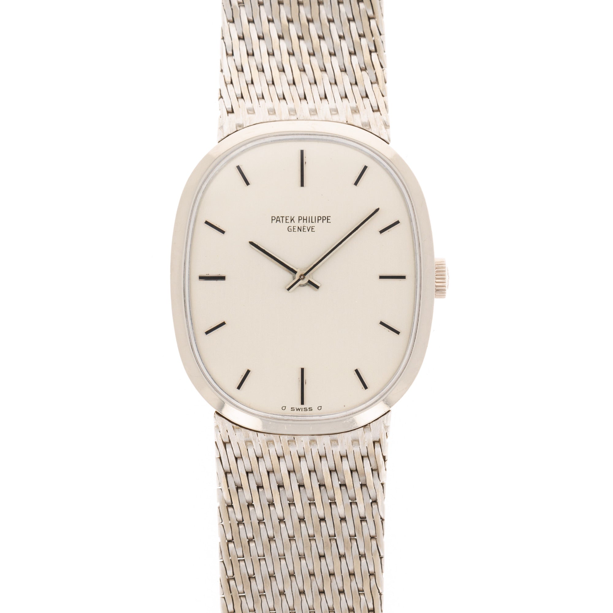 Patek Philippe - Patek Philippe White Gold Elliipse Watch Ref. 3548 - The Keystone Watches