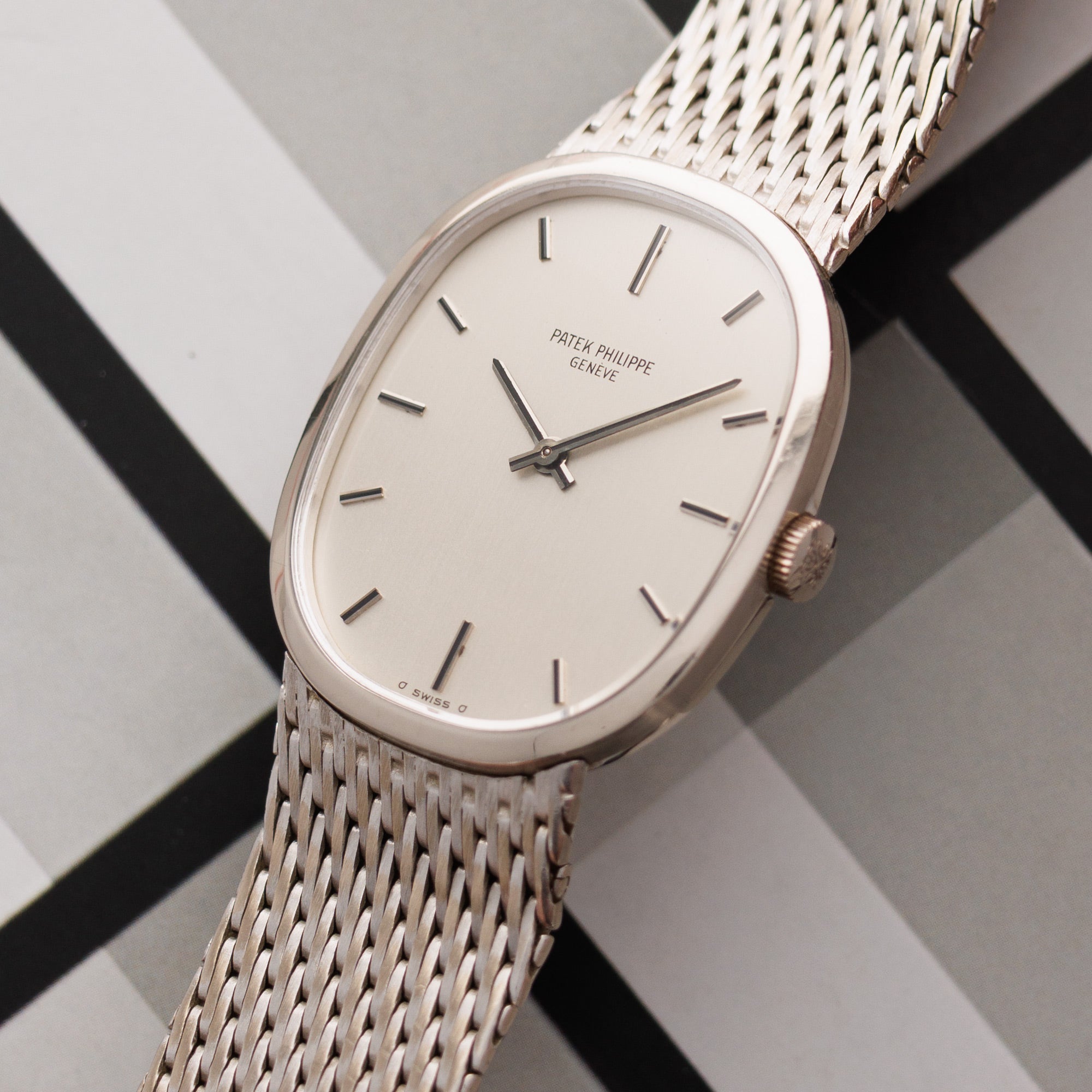 Patek Philippe - Patek Philippe White Gold Elliipse Watch Ref. 3548 - The Keystone Watches
