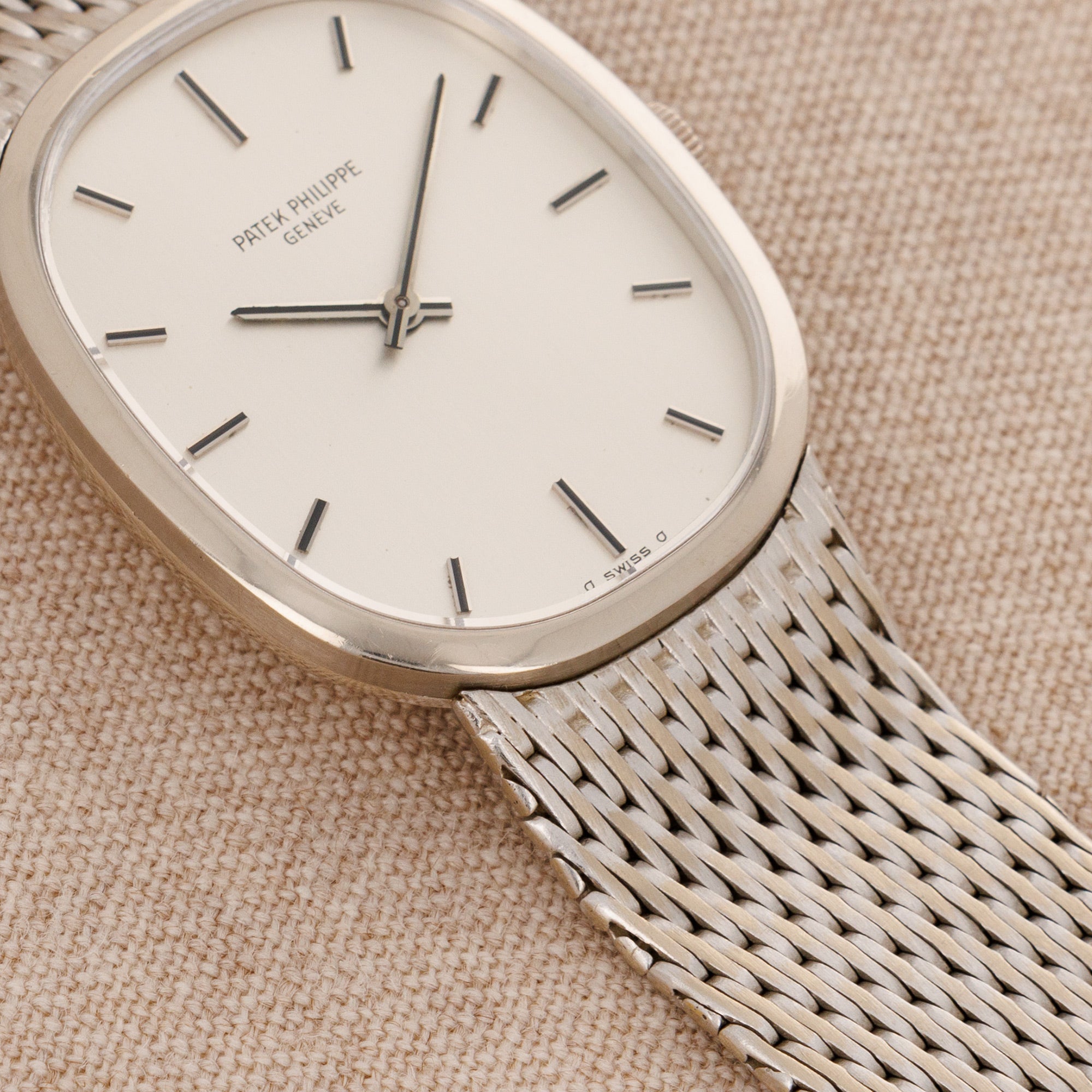 Patek Philippe - Patek Philippe White Gold Elliipse Watch Ref. 3548 - The Keystone Watches