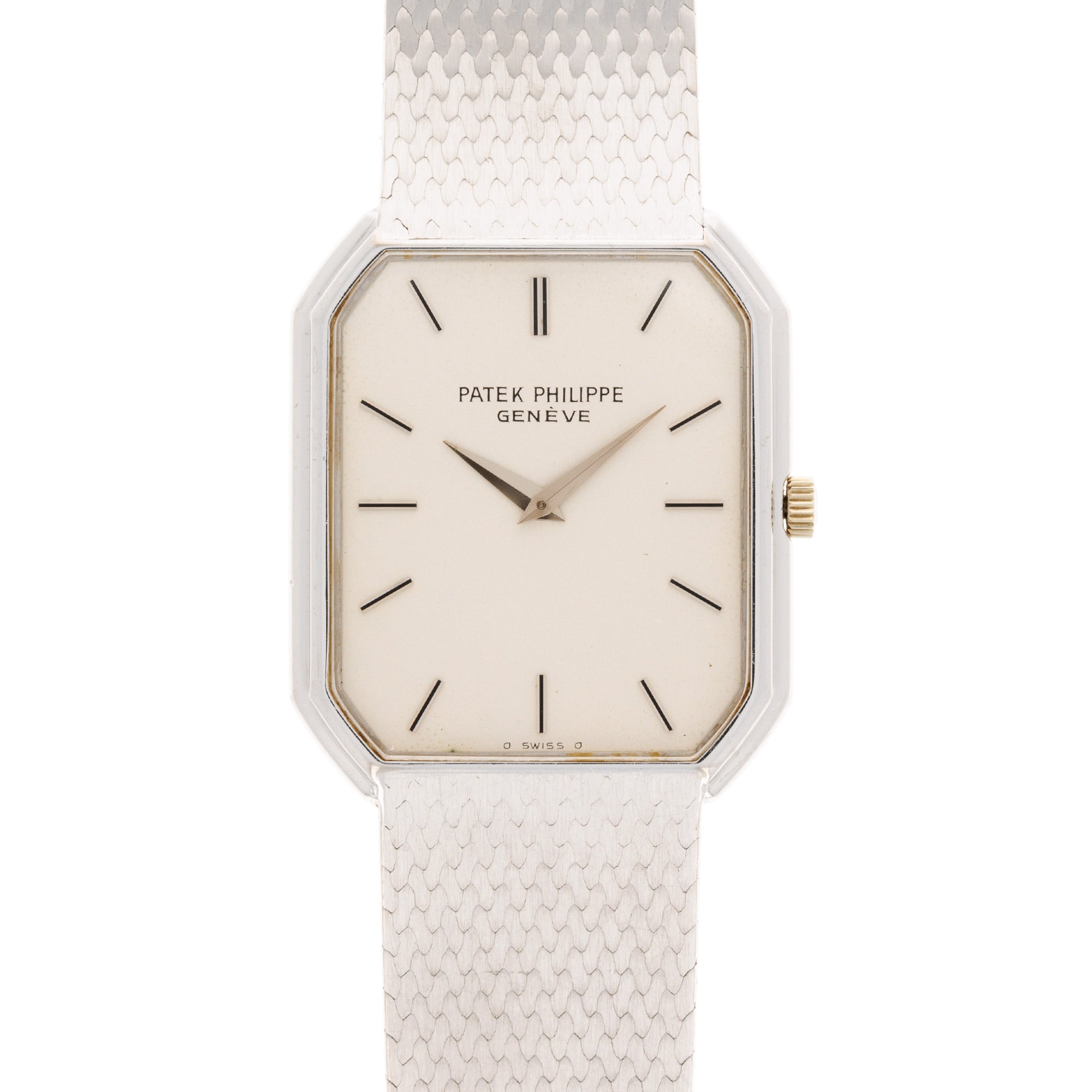 Patek Philippe - Patek Philippe White Gold Mechanical Watch - The Keystone Watches