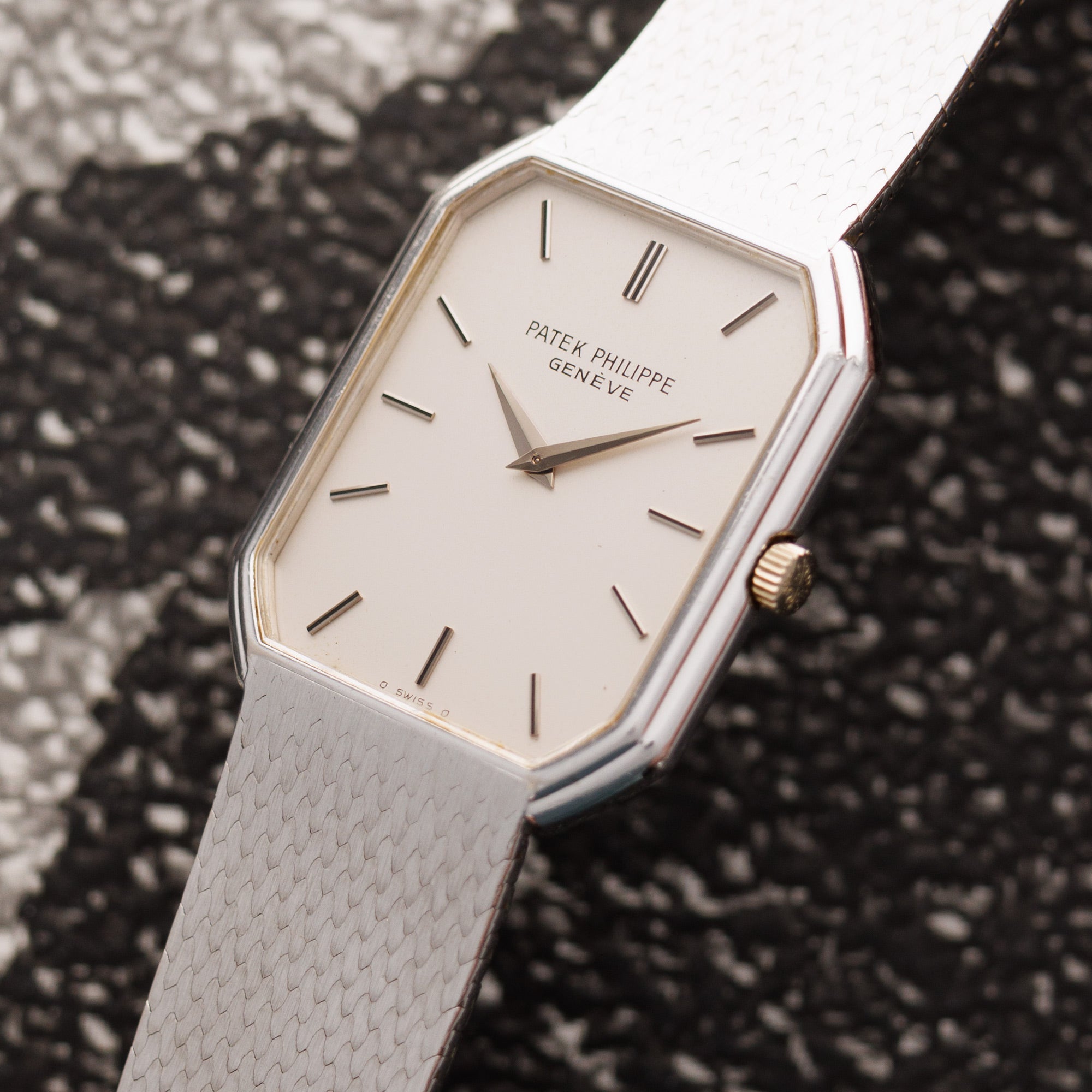 Patek Philippe - Patek Philippe White Gold Mechanical Watch - The Keystone Watches