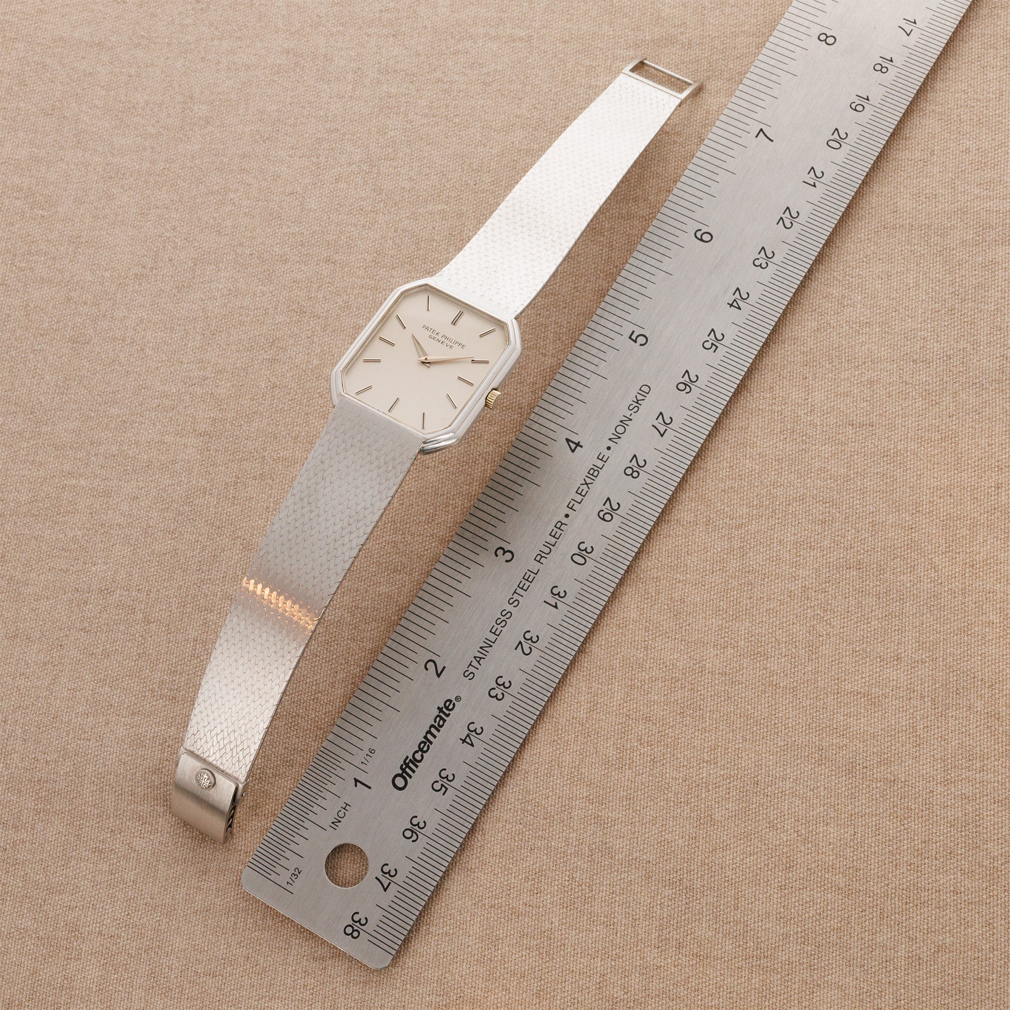 Patek Philippe - Patek Philippe White Gold Mechanical Watch - The Keystone Watches