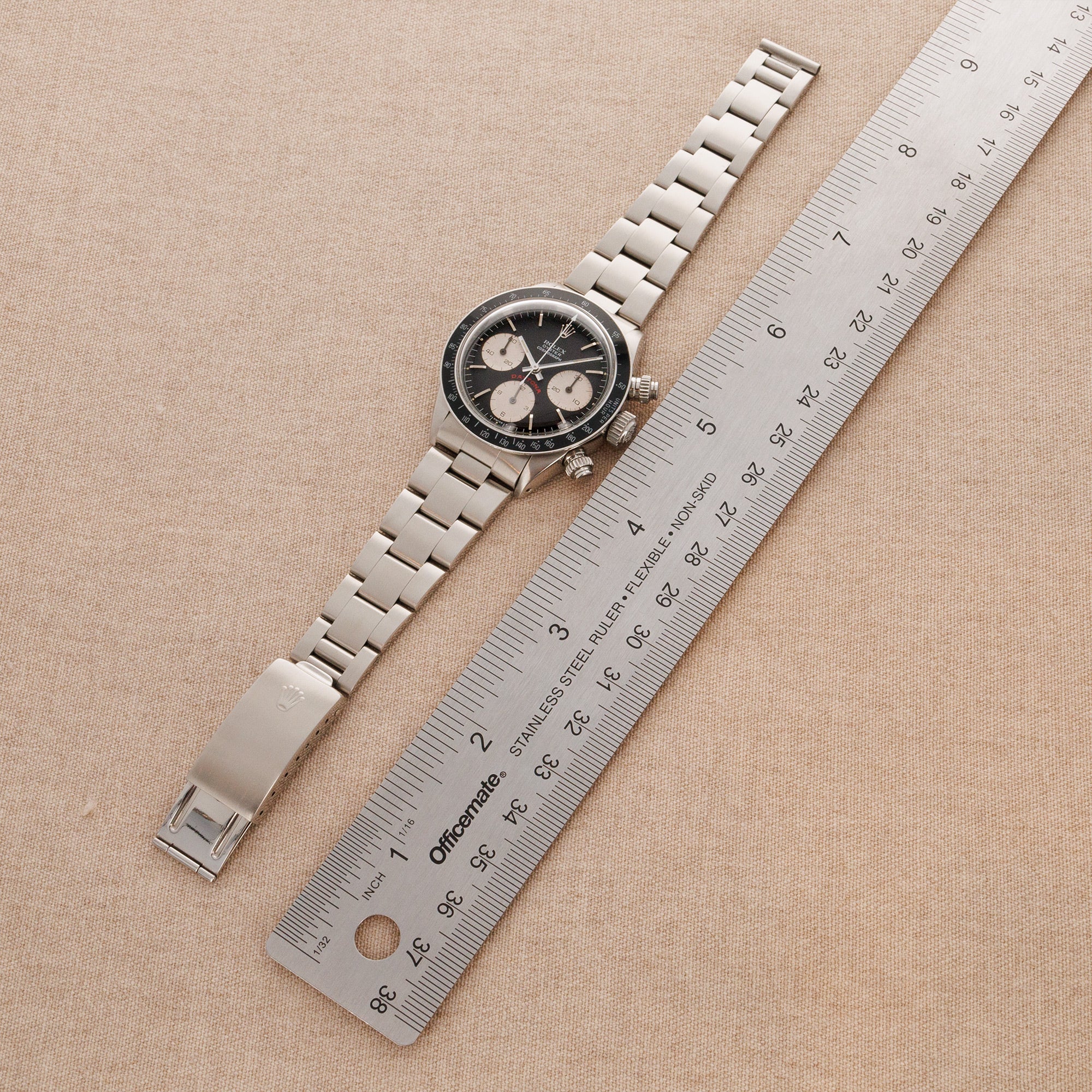 Rolex - Rolex Steel Daytona Big Red Ref. 6263 with Box and Papers - The Keystone Watches