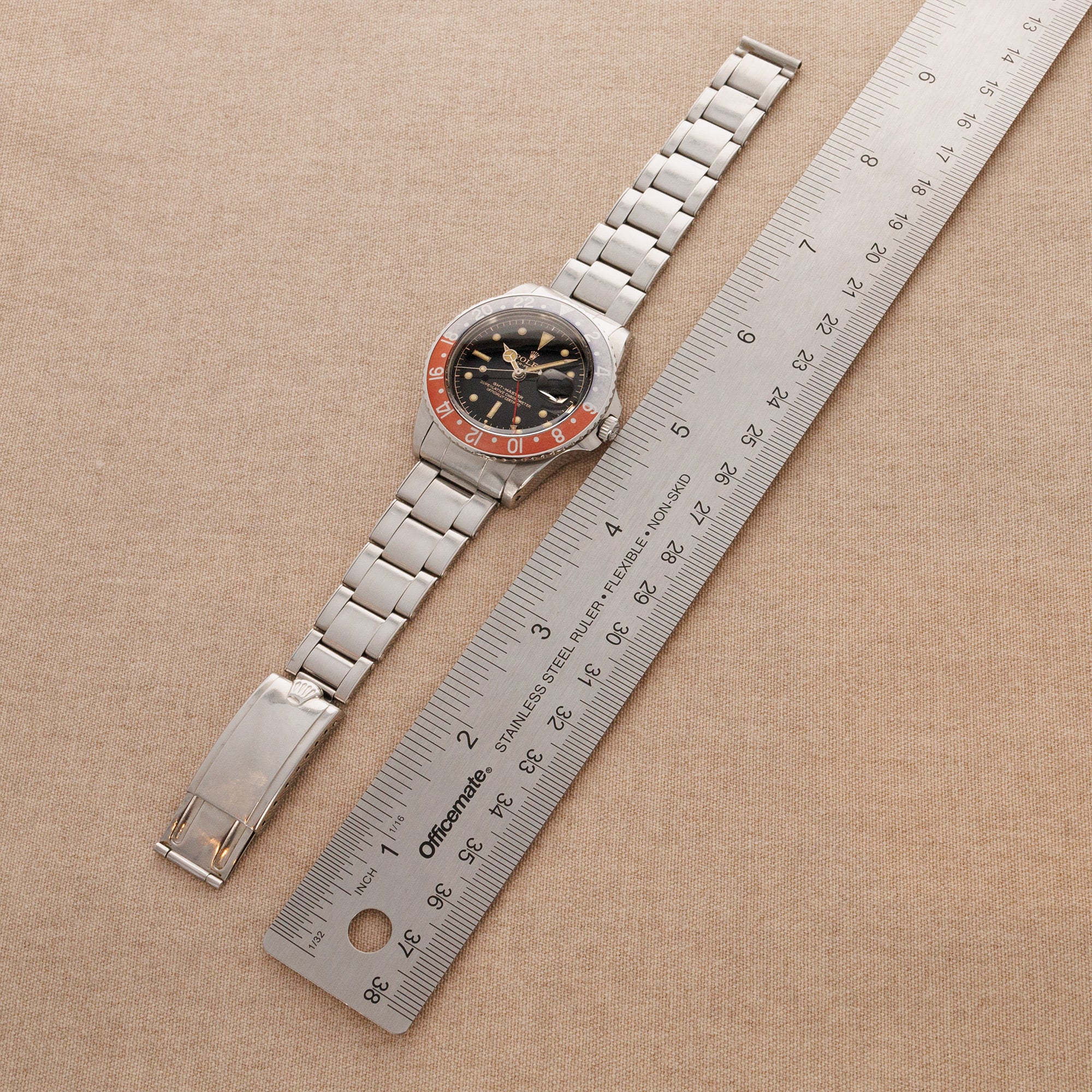 Rolex - Rolex Steel GMT Master Ref. 1675 with Gilt Chapter Ring Dial - The Keystone Watches