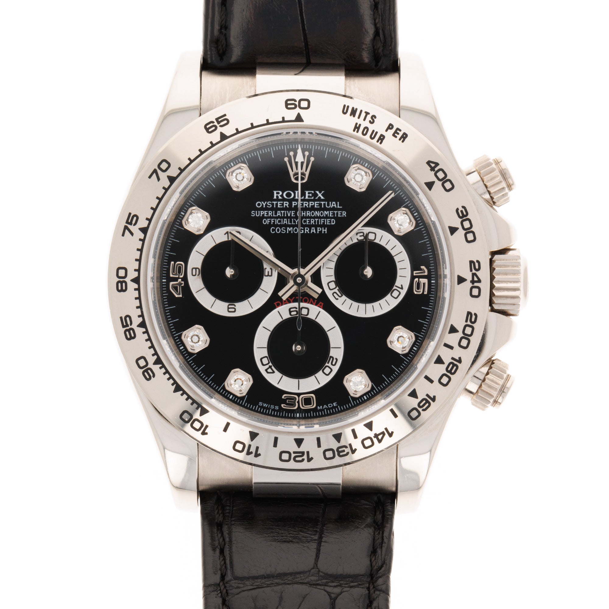 Rolex - Rolex White Gold Daytona Ref. 116519 with Original Sticker on Back - The Keystone Watches