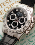 Rolex - Rolex White Gold Daytona Ref. 116519 with Original Sticker on Back - The Keystone Watches