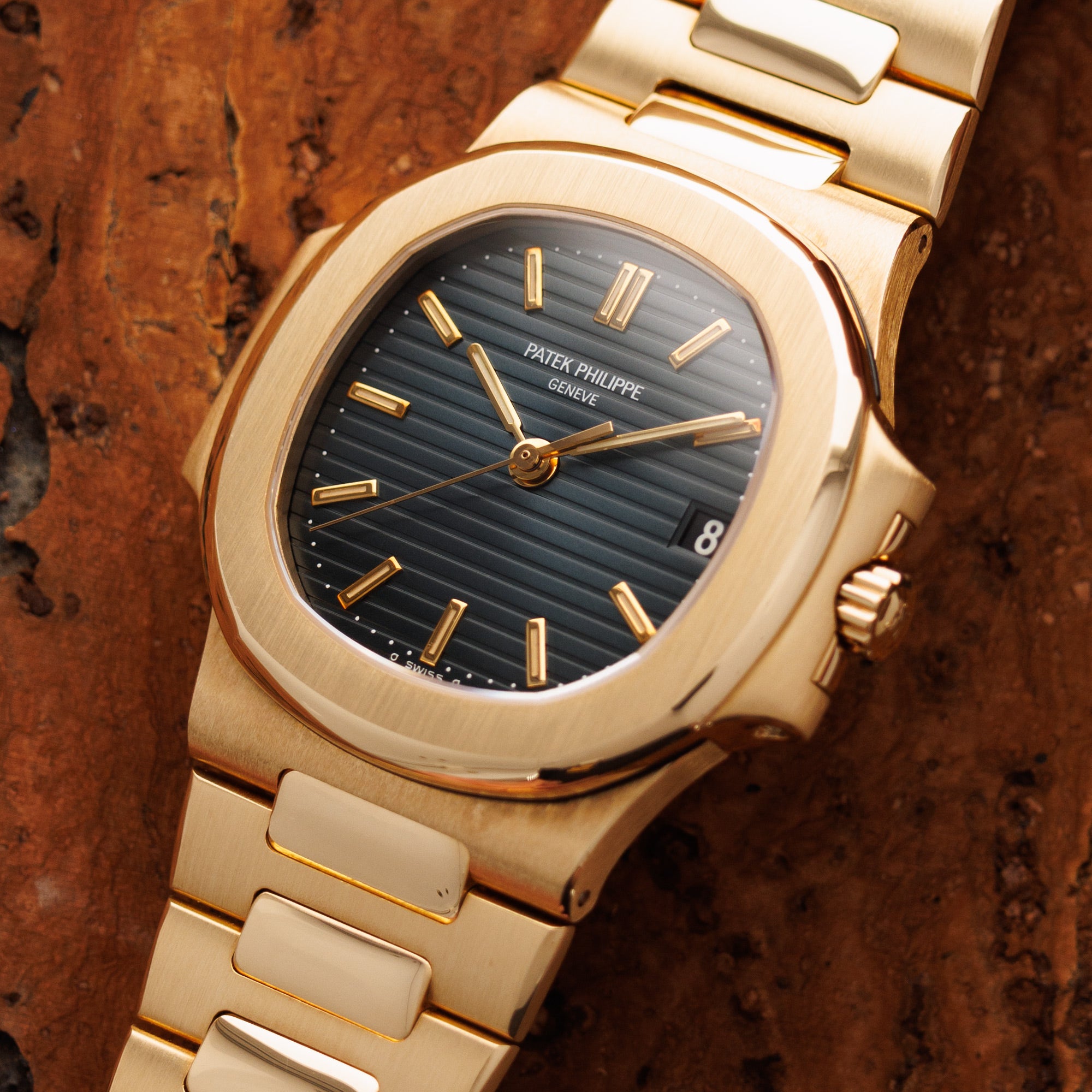 Patek Philippe - Patek Philippe Yellow Gold Nautilus Ref. 3800J - The Keystone Watches