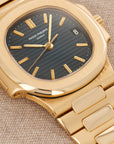 Patek Philippe - Patek Philippe Yellow Gold Nautilus Ref. 3800J - The Keystone Watches
