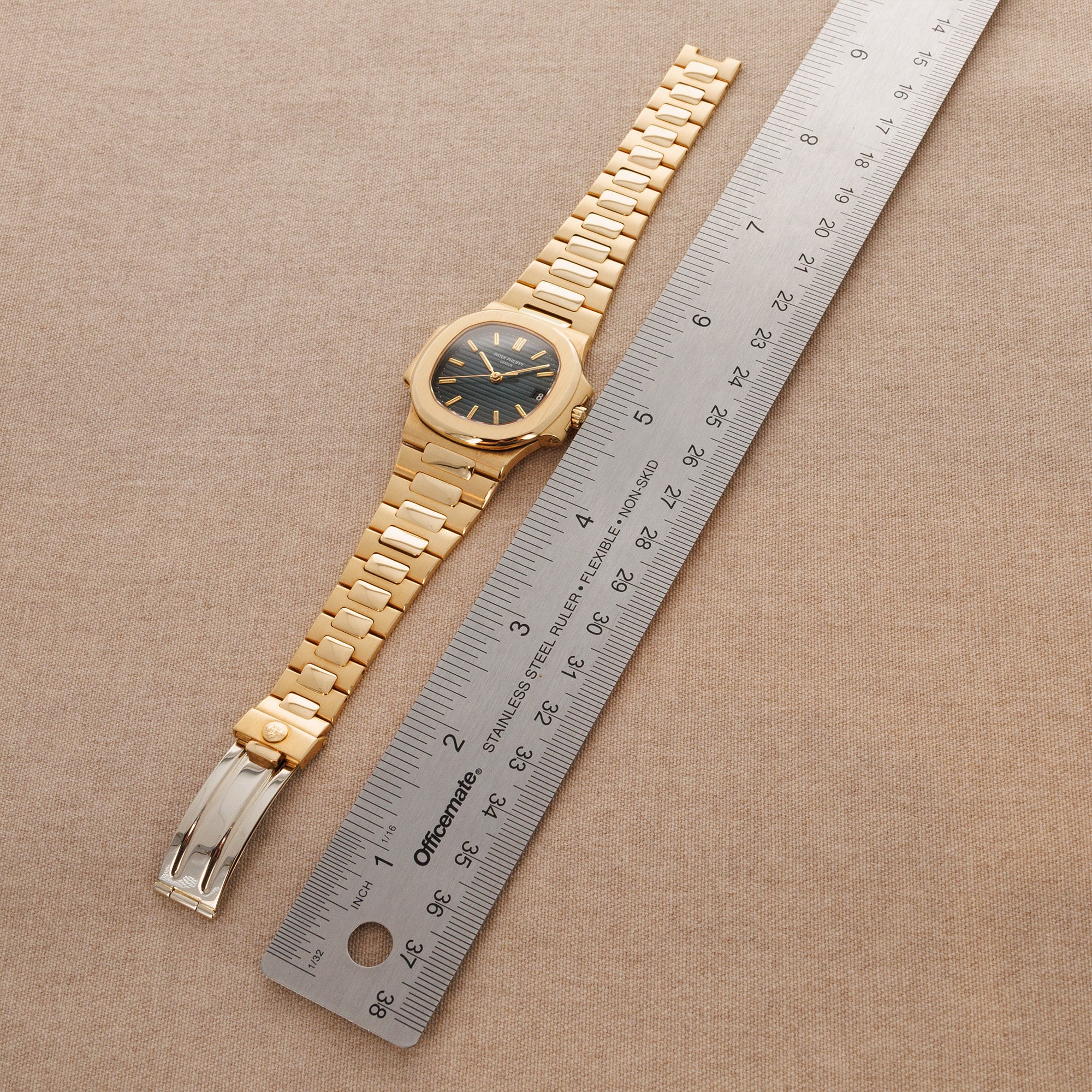 Patek Philippe - Patek Philippe Yellow Gold Nautilus Ref. 3800J - The Keystone Watches