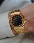 Patek Philippe - Patek Philippe Yellow Gold Nautilus Ref. 3800J - The Keystone Watches