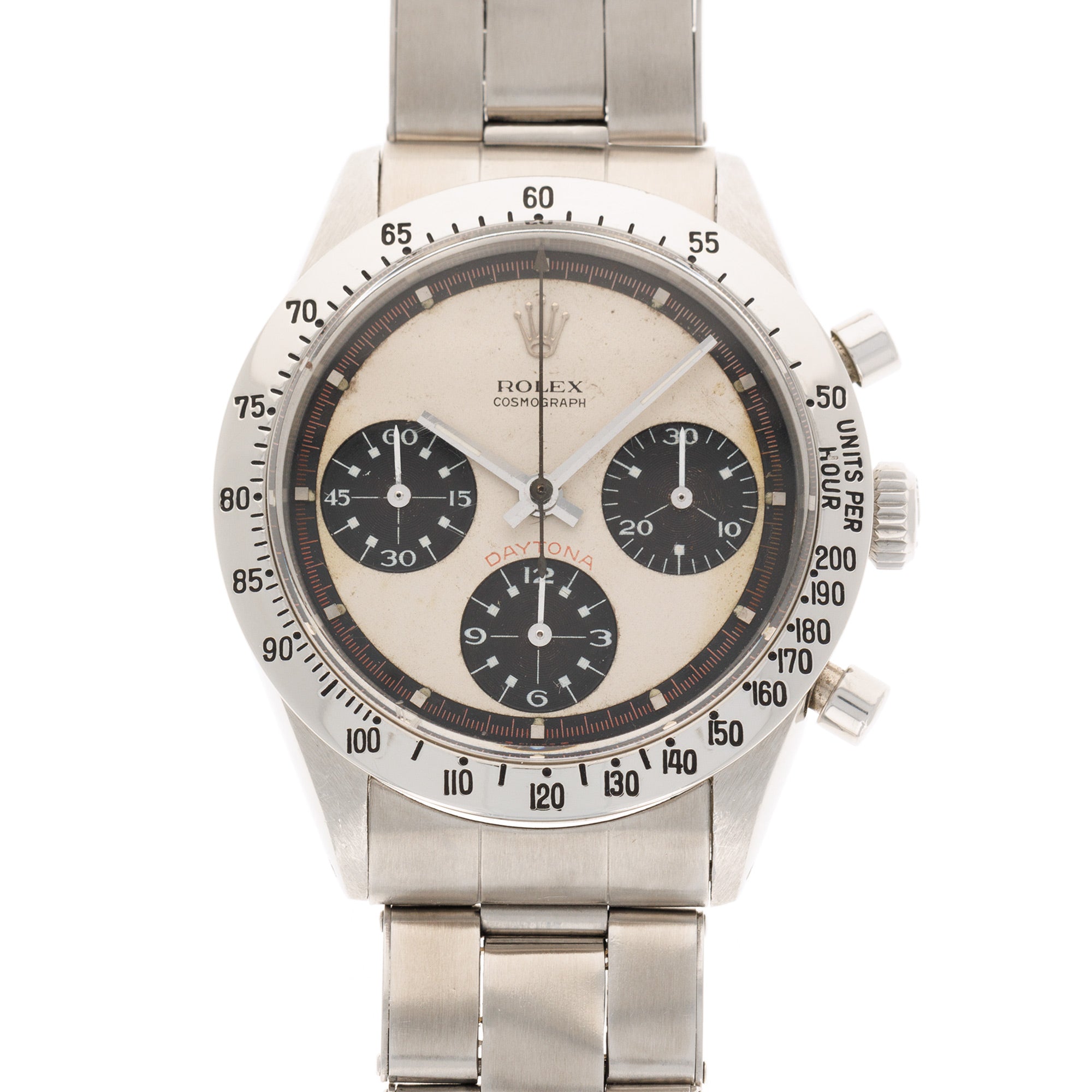 Rolex Steel Paul Newman Daytona Watch 6239