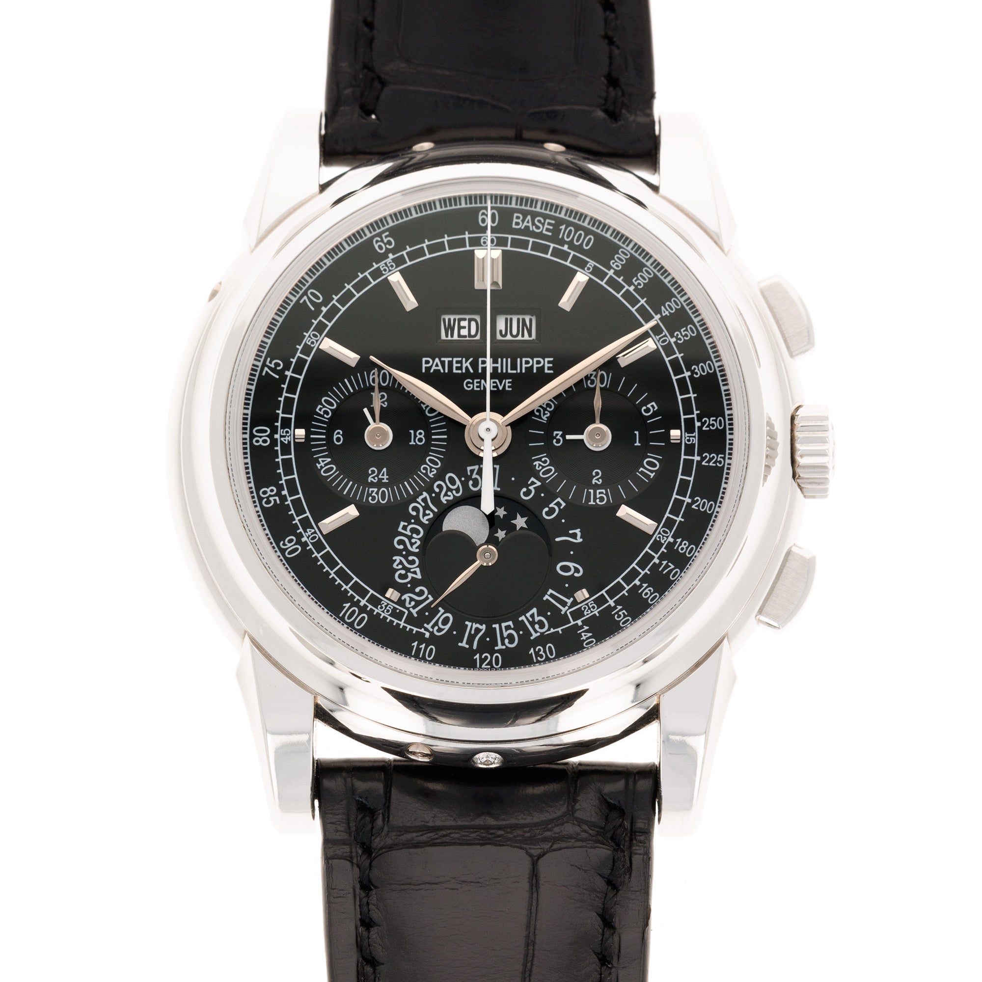 Patek Philippe - Patek Philippe Platinum Perpetual Calendar Chronograph Watch Ref. 5970 - The Keystone Watches