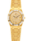 Audemars Piguet - Audemars Piguet Yellow Gold Royal Oak Ref. 66464 with Original Diamonds - The Keystone Watches