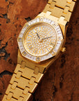 Audemars Piguet - Audemars Piguet Yellow Gold Royal Oak Ref. 66464 with Original Diamonds - The Keystone Watches