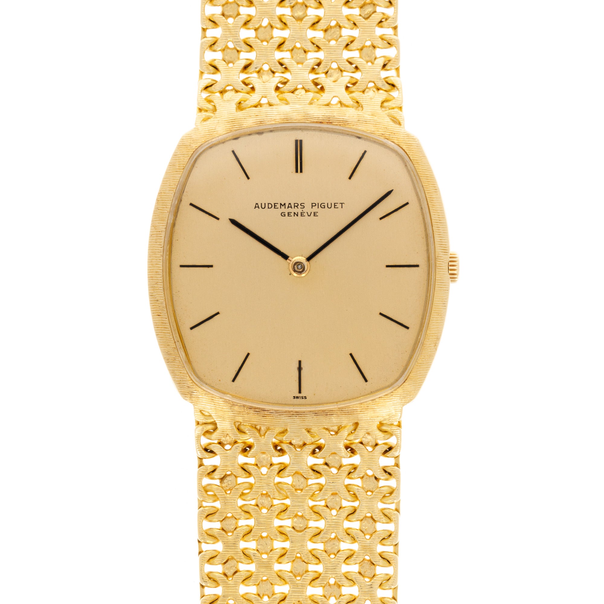Audemars Piguet - Audemars Piguet Yellow Gold Vintage Bracelet Watch - The Keystone Watches