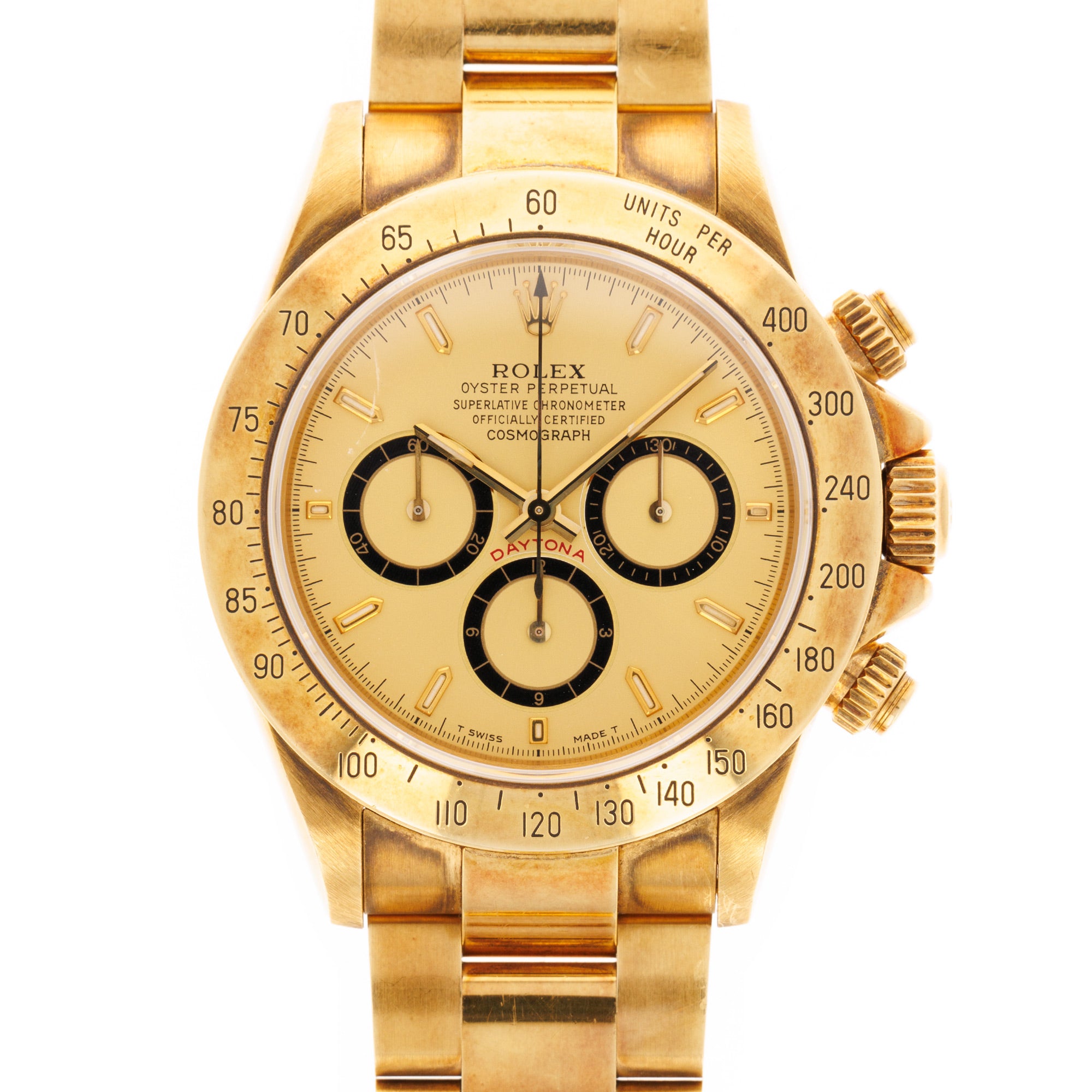 Rolex - Rolex Yellow Gold Daytona Ref. 16528 with N Serial - The Keystone Watches