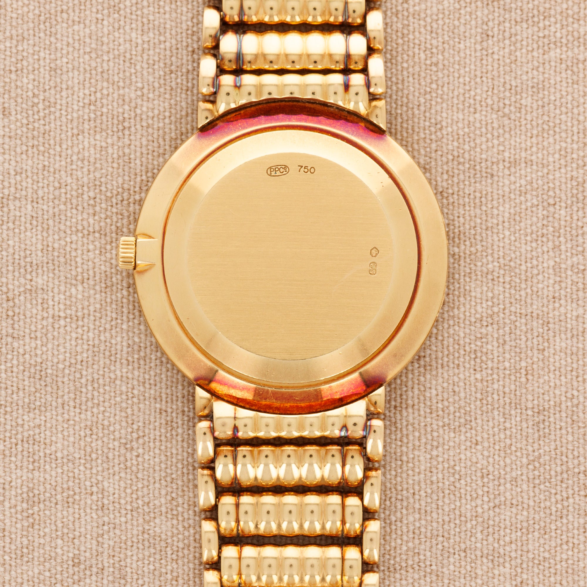 Patek Philippe - Patek Philippe Yellow Gold Calatrava Ref. 3919 on a Bracelet - The Keystone Watches