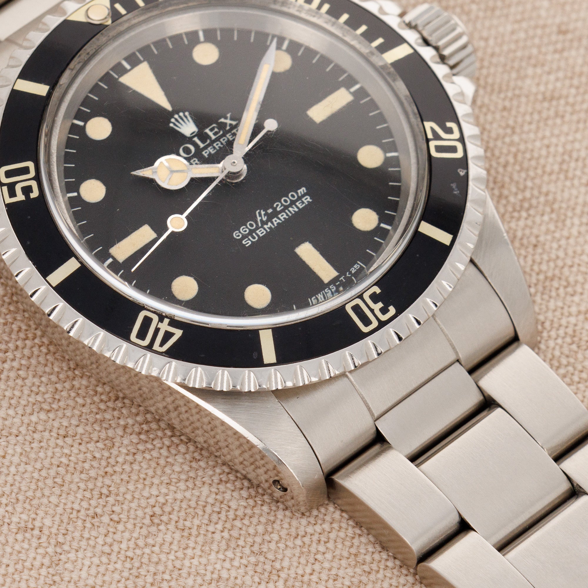 Rolex - Rolex Steel Submariner Ref. 5513 - The Keystone Watches