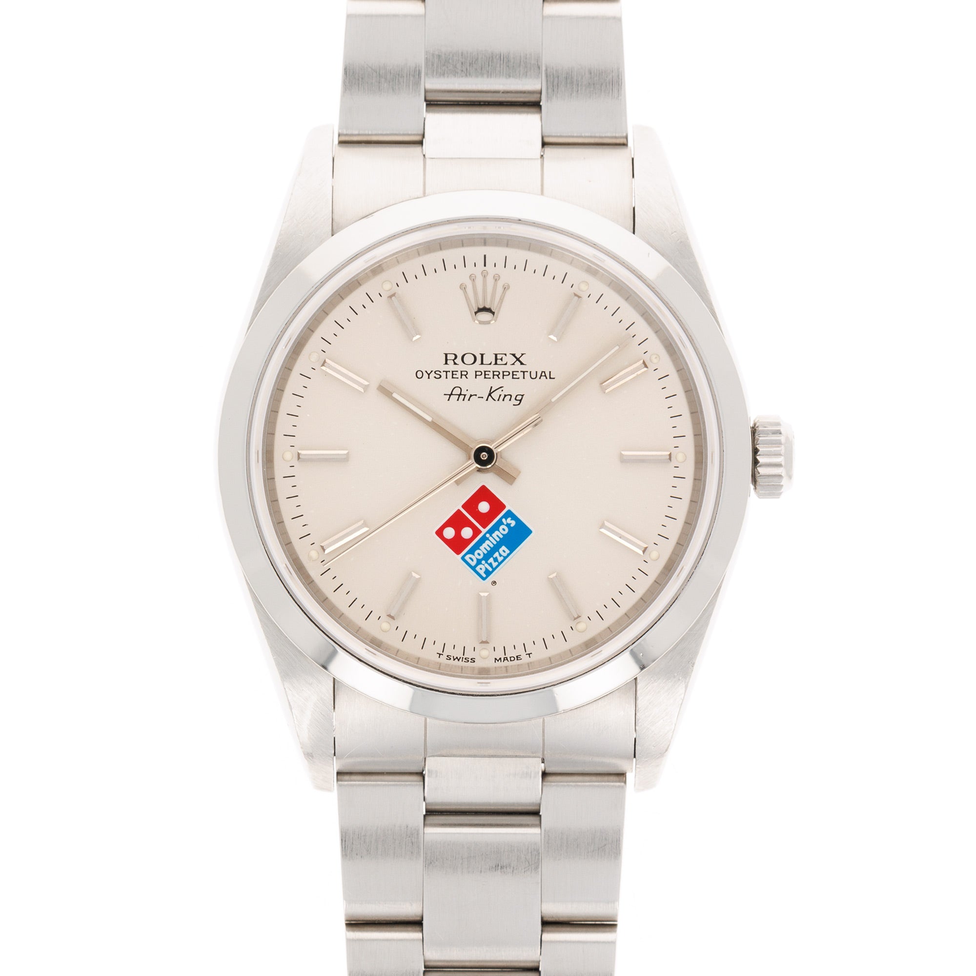 Rolex - Rolex Steel Dominos Air-King Ref. 14000 - The Keystone Watches