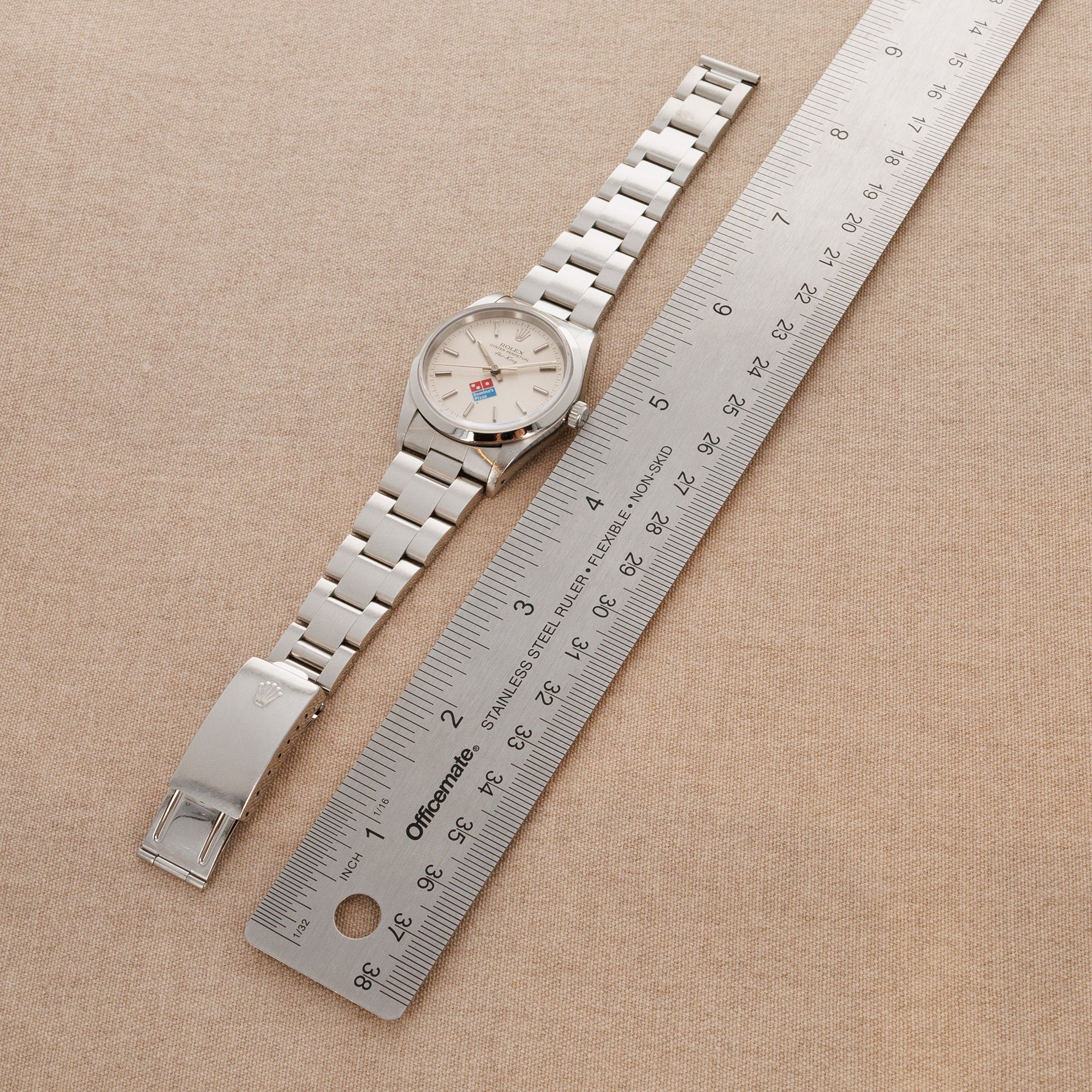 Rolex - Rolex Steel Dominos Air-King Ref. 14000 - The Keystone Watches