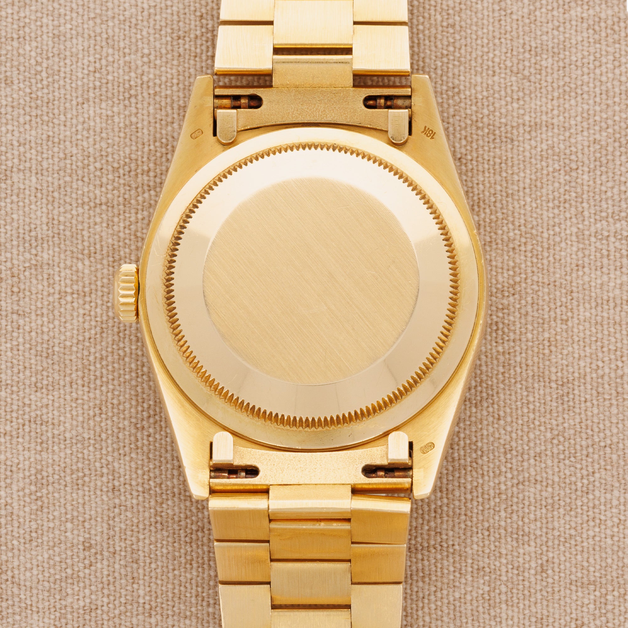 Rolex - Rolex Yellow Gold Day Date Ref. 18238 with Blue Vignette Dial - The Keystone Watches