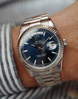 Rolex - Rolex White Gold Day Date Ref. 118239 with Blue Dial and Chinese Date - The Keystone Watches