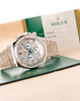 Rolex - Rolex Platinum Cosmograph Daytona Diamond Watch Ref. 116576 - The Keystone Watches