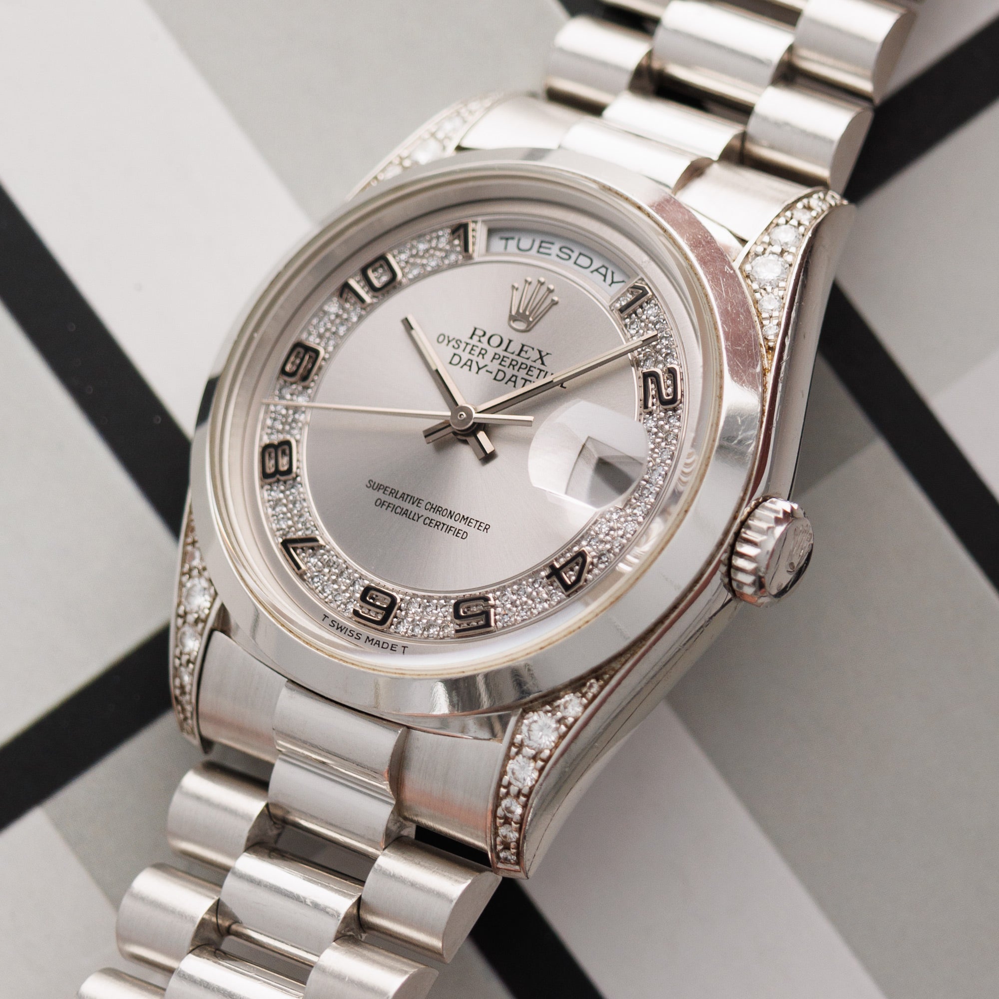 Rolex - Rolex Platinum Day-Date Ref. 18296 - The Keystone Watches