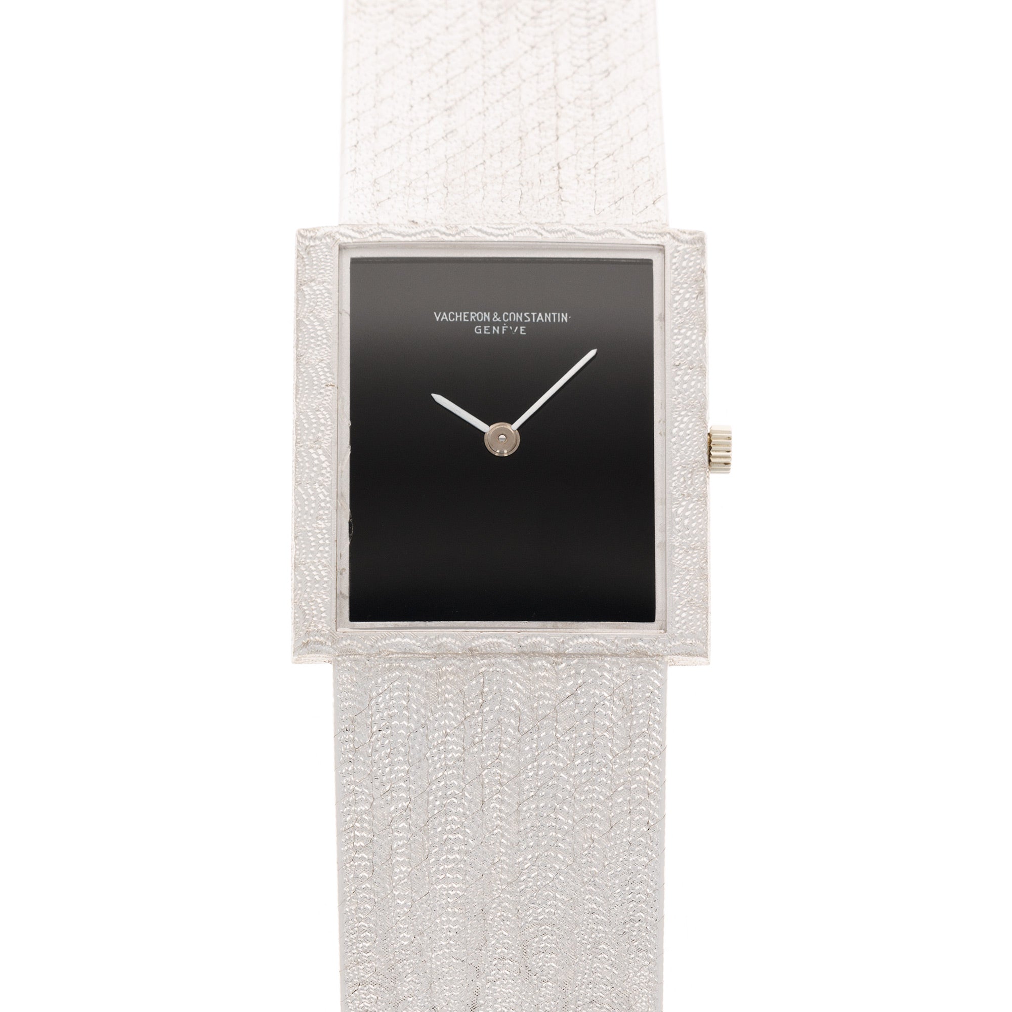 Vacheron Constantin - Vacheron Constantin White Gold Watch Ref. 33001 with Onyx Dial - The Keystone Watches