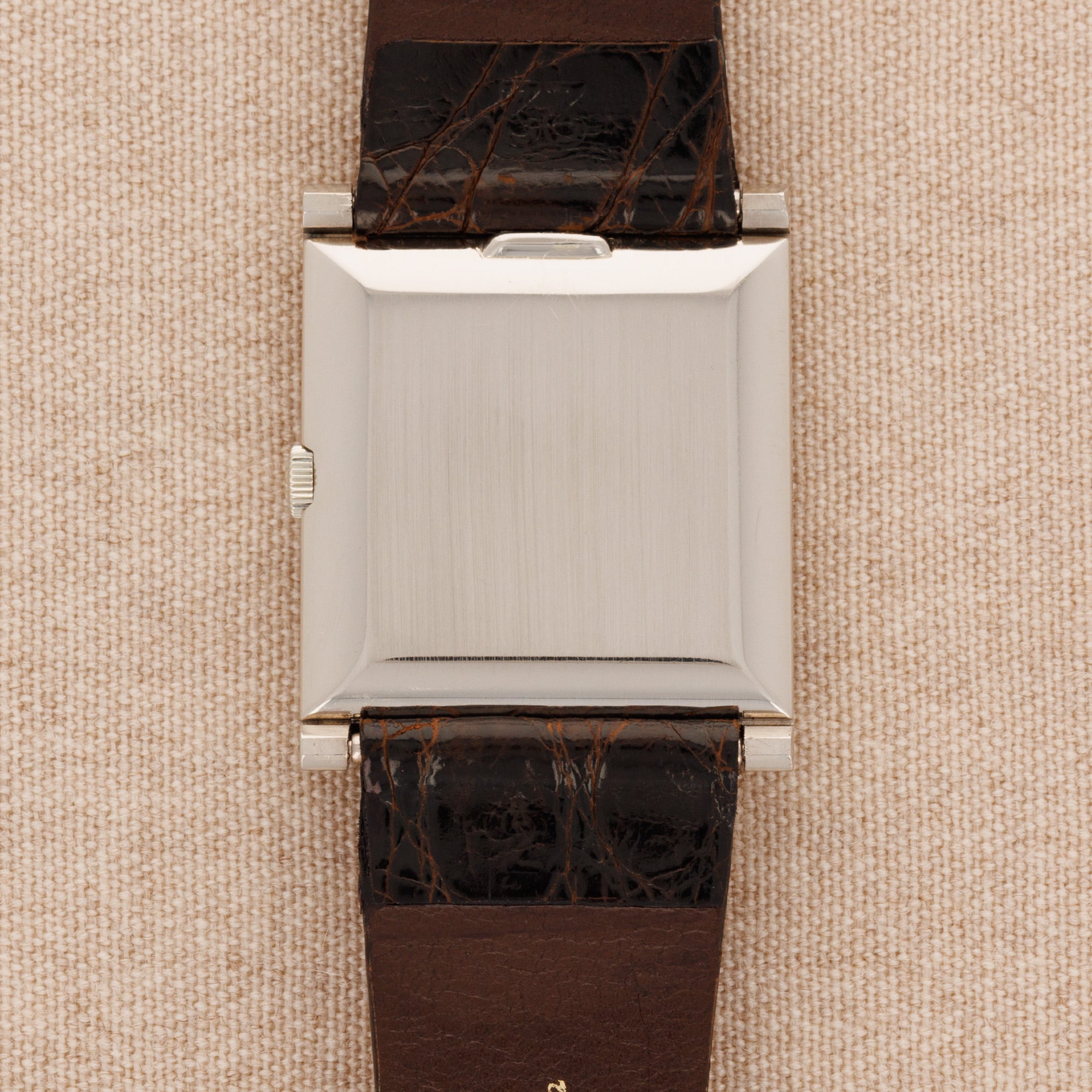 Patek Philippe - Patek Philippe White Gold Square Watch Ref. 3404 - The Keystone Watches