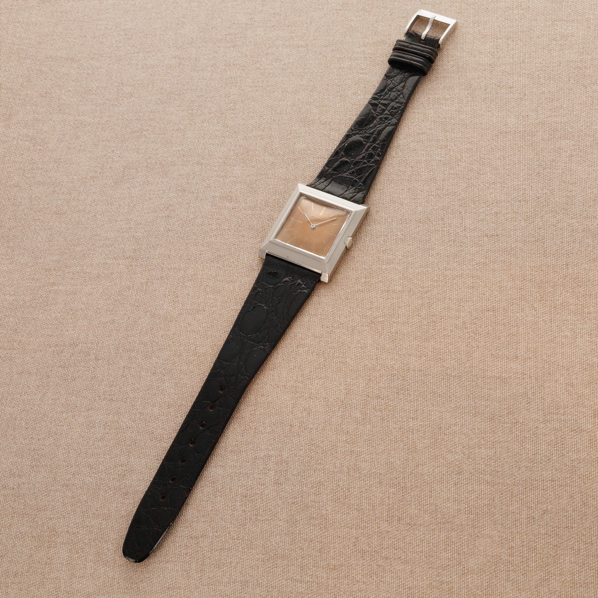 Patek Philippe - Patek Philippe White Gold Square Watch Ref. 3404 - The Keystone Watches
