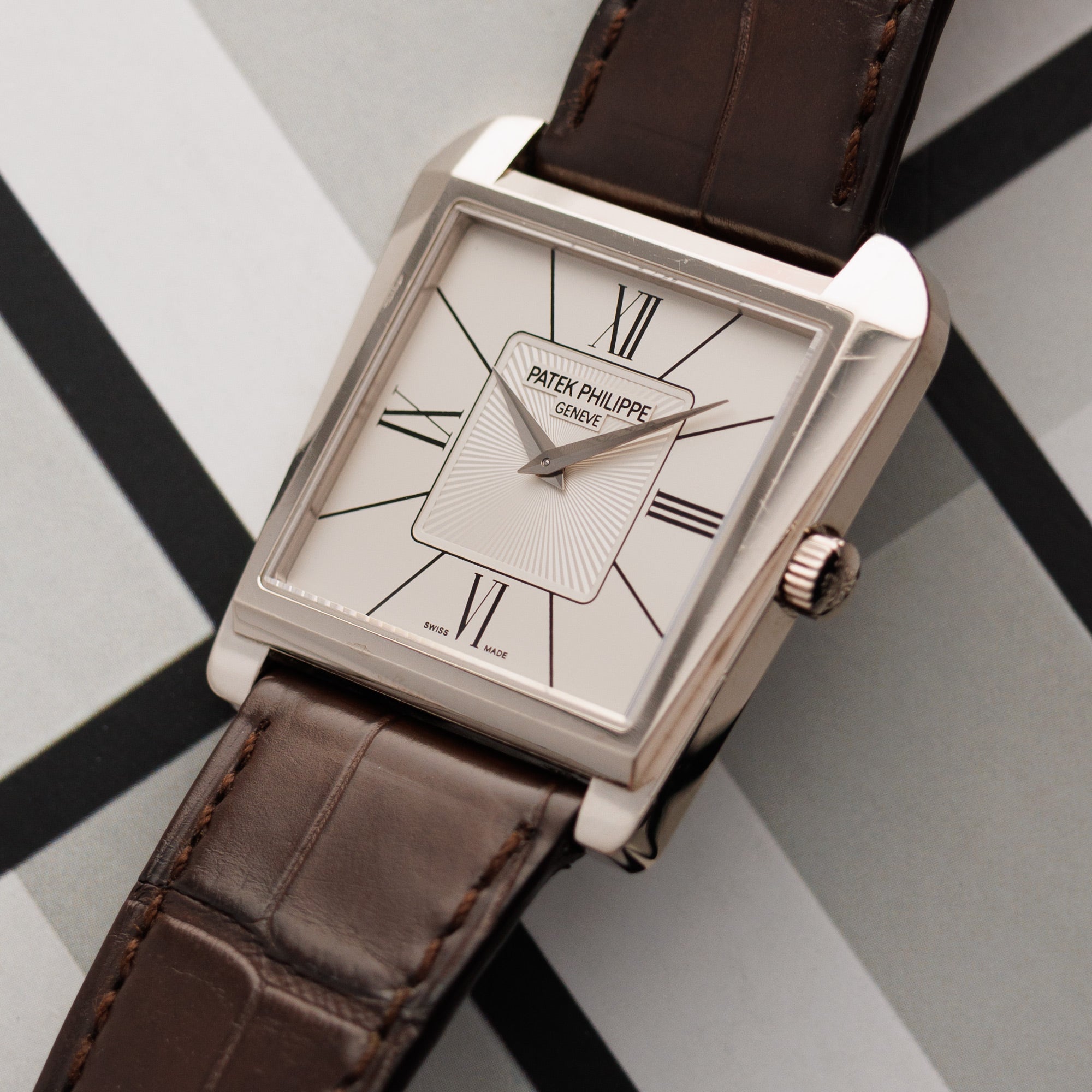 Patek Philippe White Gold Gondolo 5489