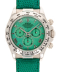 Rolex - Rolex White Gold Daytona Green Beach Watch Ref. 116519 - The Keystone Watches