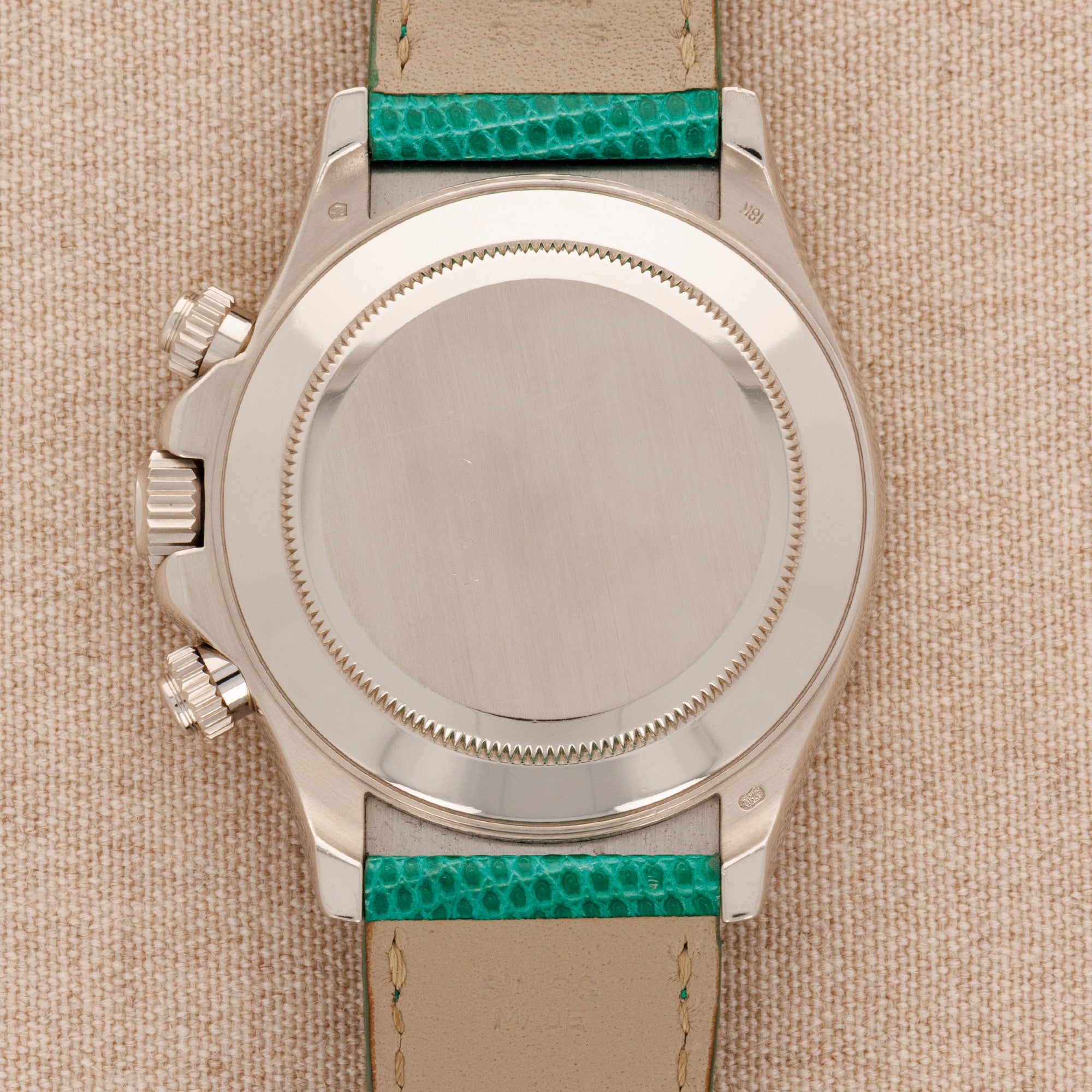 Rolex - Rolex White Gold Daytona Green Beach Watch Ref. 116519 - The Keystone Watches